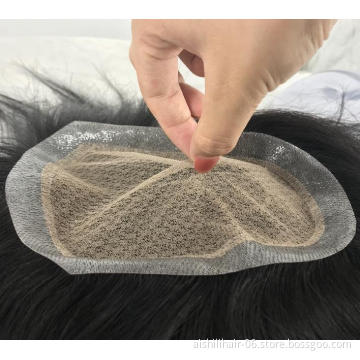 aishili wholesale human hair toupee for men